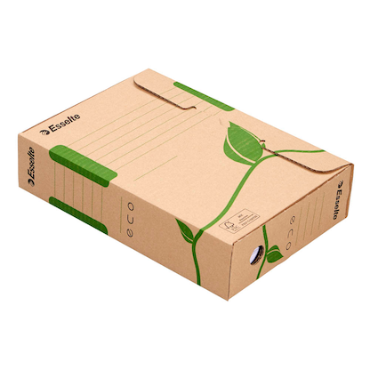 Artikelbild 8 für 25 Esselte Archivboxen ECO braun 8,0 x 23,3 x 32,7 cm, Artikelnummer 845887