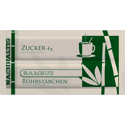 Artikelbild 2 für HELLMA Zuckersticks mit Rührstäbchen, 500 St., Artikelnummer 491107