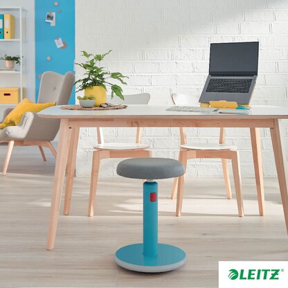 Artikelbild 6 für AKTION: LEITZ Hocker Ergo Cosy 65180061 grau, blau mit 10 Euro CashBack, Artikelnummer 518318