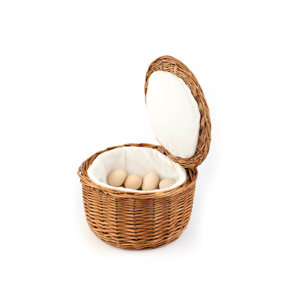 Artikelbild 2 für APS Eierkorb braun, Artikelnummer 197547