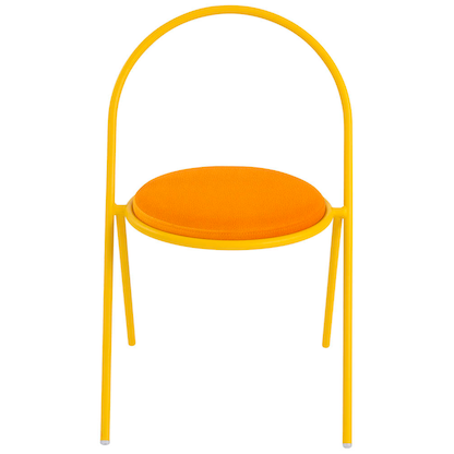 Artikelbild 5 für 2 meet powered by PAPERFLOW Besucherstühle SATURNE CHSATX2SC.20.20 safran Kunstleder, Artikelnummer 230522