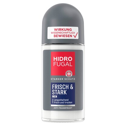 Artikelbild 8 für HIDROFUGAL MEN FRISCH & STARK Deo-Roller 50,0 ml, Artikelnummer 579886