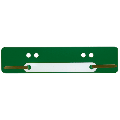 Artikelbild für 100 Wekre Heftstreifen grün Kunststoff, Artikelnummer 126938