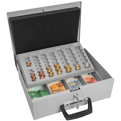 Artikelbild 6 für WEDO Geldkassette 150100837 Universa lichtgrau, Artikelnummer 584292