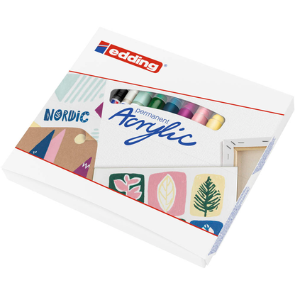 Artikelbild 4 für edding nordic Acrylstifte-Set farbsortiert 1 Set, Artikelnummer 496903