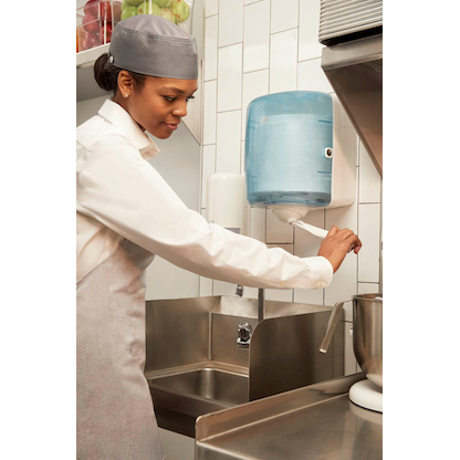 Artikelbild 6 für TORK Putztuchspender Performance Reflex™ M4 473180 türkis Kunststoff, Artikelnummer 577200