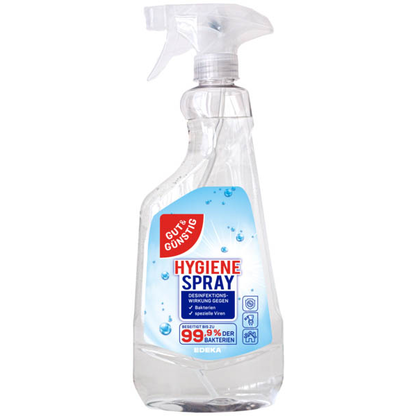 Artikelbild 23 für GUT&GÜNSTIG Desinfektionsspray 750,0 ml, Artikelnummer 627964