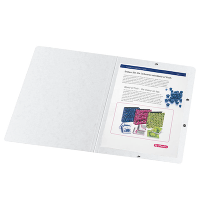 Artikelbild 3 für herlitz Eckspanner easy orga DIN A4 weiß, 5 St., Artikelnummer 687954