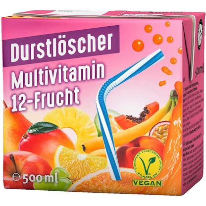 Artikelbild für DURSTLÖSCHER Fruchtsaftgetränk Multivitamin 0,5 l, Artikelnummer 423366