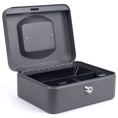 Artikelbild 11 für pavo Geldkassette 8011896 Größe 2 grau, Artikelnummer 397341