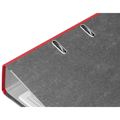 Artikelbild 3 für office discount Ordner rot marmoriert Karton 8,0 cm DIN A4, Artikelnummer 501411