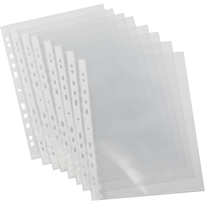 Artikelbild 7 für 100 EICHNER Prospekthüllen DIN A4 glasklar glatt 0,12 mm, Artikelnummer 600357