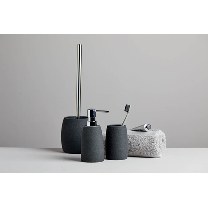 Artikelbild 3 für WENKO WC-Garnitur Goa grau Stein, Artikelnummer 815831