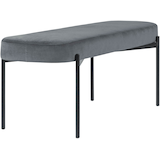 Artikelbild 1 für meet powered by PAPERFLOW Sitzbank GAIA L GBOLT.01.14 grau Stoff 118,0 cm, Artikelnummer 851632