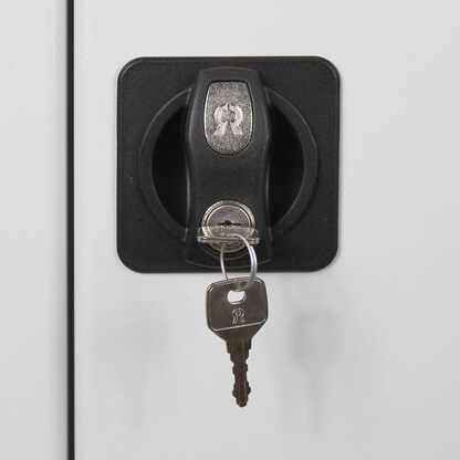 Artikelbild 3 für ADB Metallschrank 40829 lichtgrau 71,0 x 30,0 x 195,0 cm, aufgebaut, Artikelnummer 892713