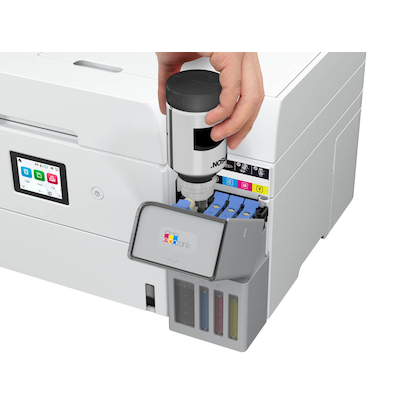 Artikelbild 9 für AKTION: EPSON EcoTank ET-4956 4 in 1 Tintenstrahl-Multifunktionsdrucker weiß + GRATIS Ariete Airy Fryer 4 L Heißluftfritteuse mit 60 Euro CashBack, Artikelnummer 708083