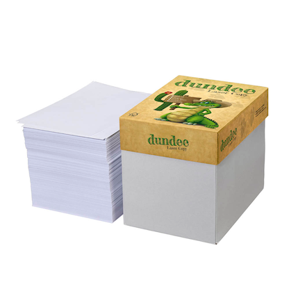 Artikelbild 3 für AKTION: dundee Kopierpapier Laser Copy DIN A4 80 g/qm 4x 2.500 Blatt + GRATIS Shell Prepaid Card zum Tanken & Einkaufen 25€, Artikelnummer 735948