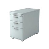 Artikelbild 1 für HAMMERBACHER Solid SC40 Standcontainer lichtgrau 4 Auszüge 42,8 x 80,0 x 72,0 - 76,0 cm, Artikelnummer 983114