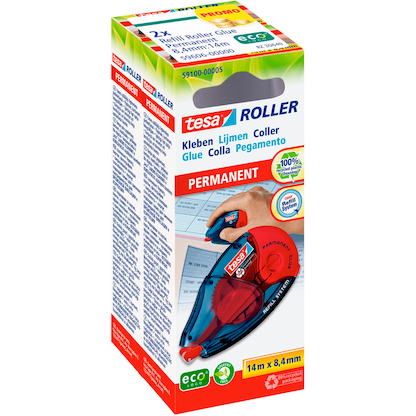 Artikelbild 2 für 2 tesa Kleberoller dauerhaft, Artikelnummer 150476