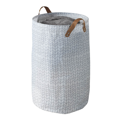 Artikelbild für WENKO Wäschekorb Geo weiß, Artikelnummer 531291