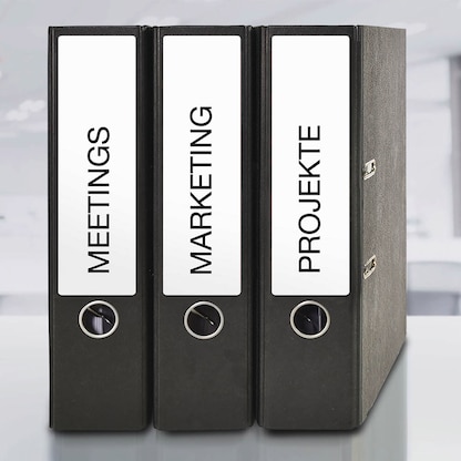 Artikelbild 4 für 40 AVERY Zweckform Ordneretiketten weiß, Artikelnummer 732877