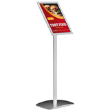 Artikelbild 1 für update displays Infoständer silber DIN A4, Artikelnummer 316832