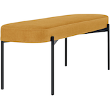 Artikelbild 1 für meet powered by PAPERFLOW Sitzbank GAIA L GBOLT.01.20 safran Stoff 118,0 cm, Artikelnummer 851644