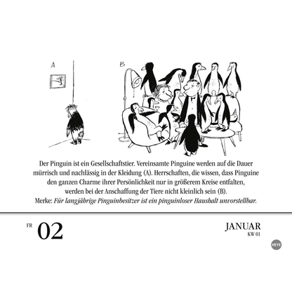 Artikelbild 4 für Heye Abreißkalender LORIOT 2026, Artikelnummer 551238