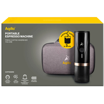 Artikelbild 5 für Aqiila® portable Kapselmaschine schwarz, Artikelnummer 619738