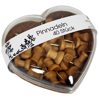 Artikelbild für M&M Pinnnadeln 40 Stück braun, Artikelnummer 647398