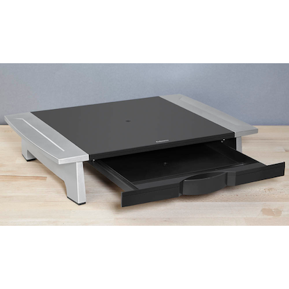 Artikelbild 5 für AKTION: Fellowes Monitorständer Office Suites Kompakt schwarz, silber mit 10 Euro CashBack, Artikelnummer 576678