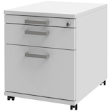 Artikelbild 1 für röhr Imperia Rollcontainer weiß 3 Auszüge 43,1 x 57,7 x 53,7 cm, Artikelnummer 524199