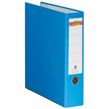 Artikelbild 2 für office discount Umwelt Ordner blau Karton 8,0 cm DIN A4, Artikelnummer 153957