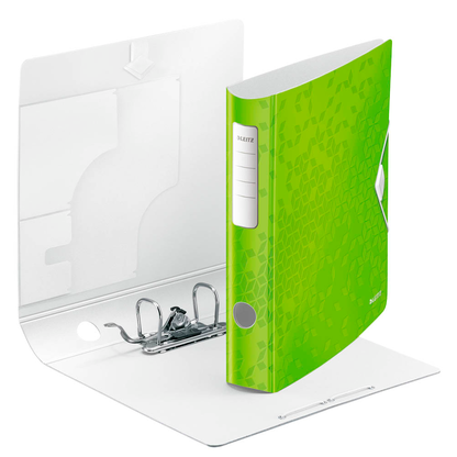 Artikelbild 2 für AKTION: LEITZ Active WOW 1107 Ordner grün Rauten Kunststoff 6,5 cm DIN A4 mit Prämie nach Registrierung, Artikelnummer 898938