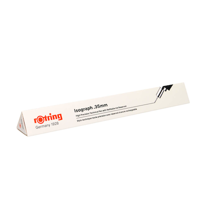Artikelbild 3 für rotring Isograph Tuschefüller schwarz 0,35 mm, 1 St., Artikelnummer 119187