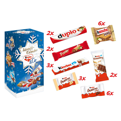 Artikelbild 2 für kinder & Co. Adventskalender 24 St./295,0 g, Artikelnummer 103238