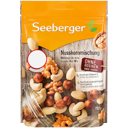 Artikelbild für SEEBERGER Nusskernmischung Nüsse 150,0 g, Artikelnummer 506137