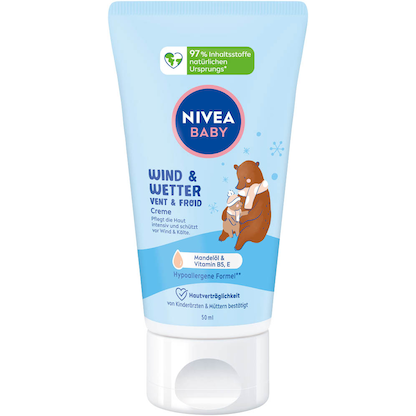 Artikelbild 21 für NIVEA BABY WIND & WETTER Babycreme 50,0 ml, Artikelnummer 580247
