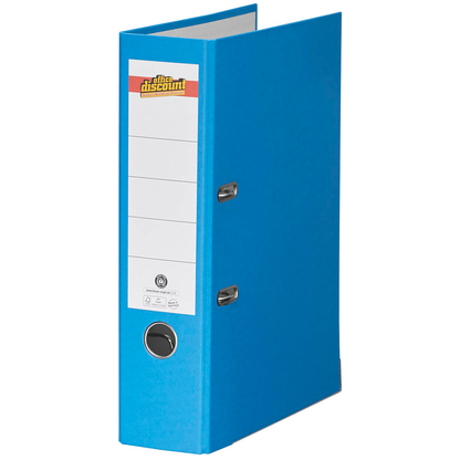 Artikelbild für office discount Umwelt Ordner blau Karton 8,0 cm DIN A4, Artikelnummer 153957