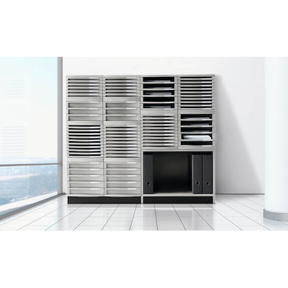 Artikelbild 2 für HAN Schubladenbox Contur dunkelgrau 1510-19, DIN B4 mit 10 Schubladen, Artikelnummer 182329