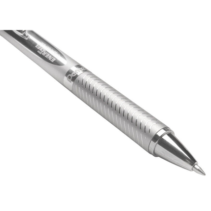 Artikelbild 3 für Pentel EnerGel BL407 Gelschreiber silber 0,35 mm, Schreibfarbe: schwarz, 1 St., Artikelnummer 861603