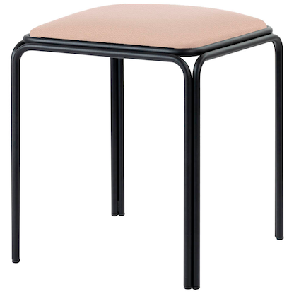 Artikelbild 2 für 4 meet powered by PAPERFLOW Hocker BISTRO TBBISX4SC.12 elfenbein Kunstleder, Artikelnummer 230056