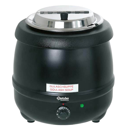 Artikelbild 3 für Bartscher Warmhaltetopf Suppentopf Economic schwarz 9,0 l 400 W, Artikelnummer 425209