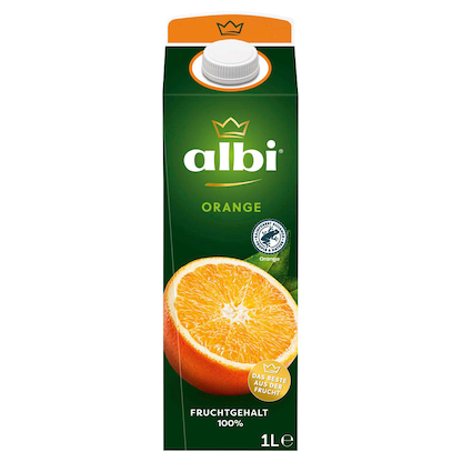 Artikelbild 2 für albi® Fruchtsaftkonzentrat Orange 1,0 l, Artikelnummer 422549