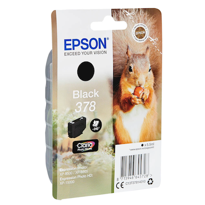 Artikelbild 2 für EPSON 378/T37814 schwarz Druckerpatrone, Artikelnummer 432474