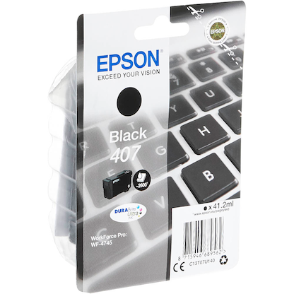 Artikelbild 2 für EPSON 407 / T07U1 schwarz Druckerpatrone, Artikelnummer 335271