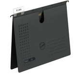 Artikelbild 1 für 5 ELBA Hängehefter chic ULTIMATE Karton anthrazit 1 x kaufmännische Heftung, Artikelnummer 601583