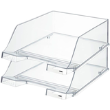 Artikelbild 1 für 2 HAN Briefablagen XXL transparent, Artikelnummer 688481