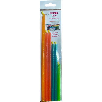 Artikelbild für JADE Verschlussclips Zauber-Clips mehrfarbig, 6 St., Artikelnummer 173819