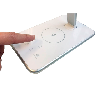 Artikelbild 5 für unilux JAZZ LED-Schreibtischlampe weiß/grau 13 W, Artikelnummer 509713